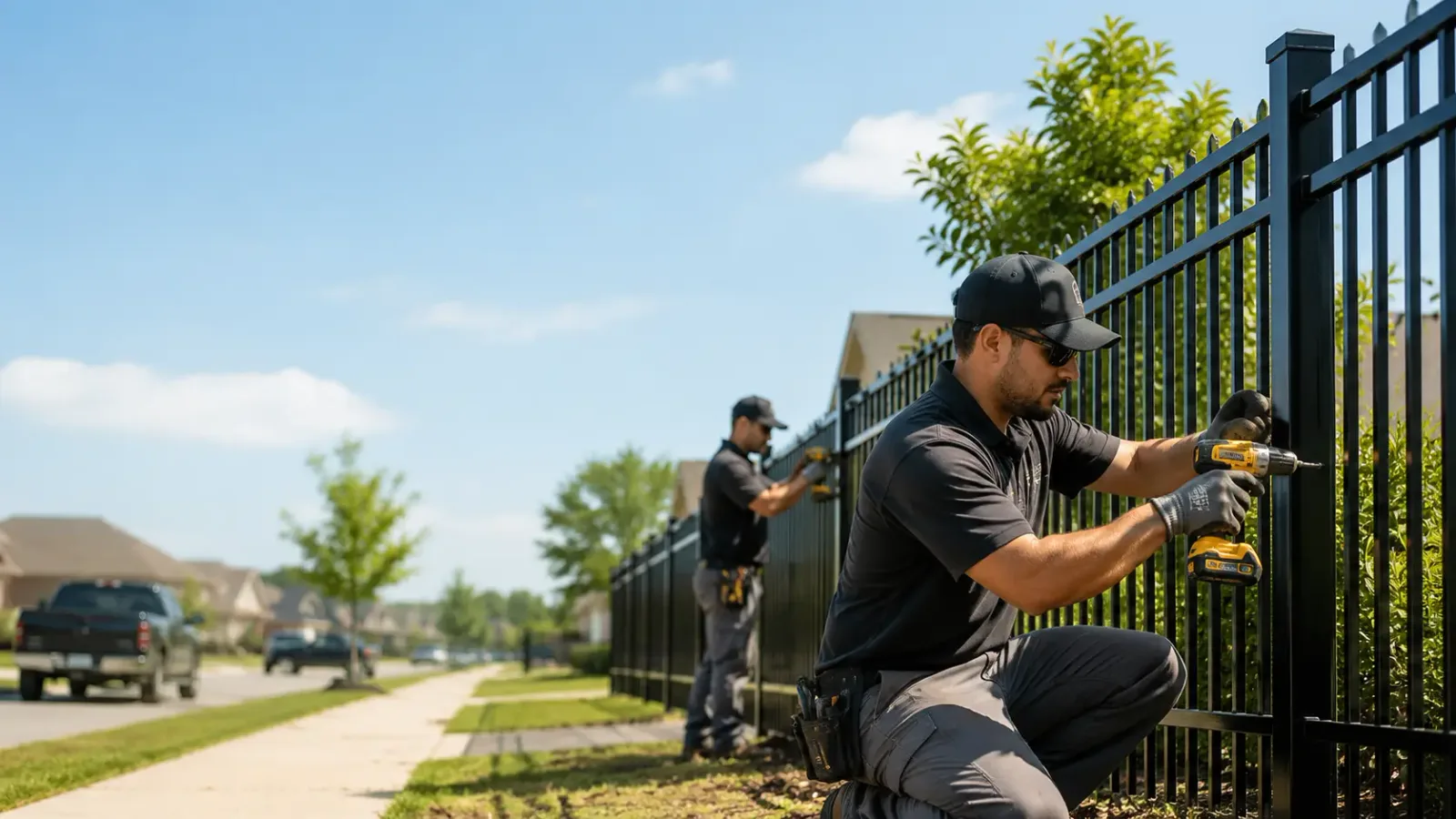 Metal Fence Installation in Central Valley, NY